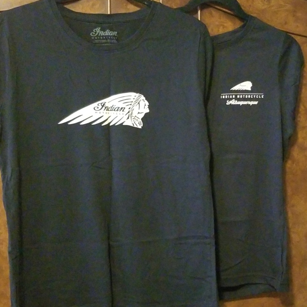 Indian motorcycle baby doll Tshirt